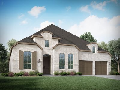 New construction Single-Family house 31502 Bramble Hollow Ct, Fulshear, TX 77441 plan 217 - image