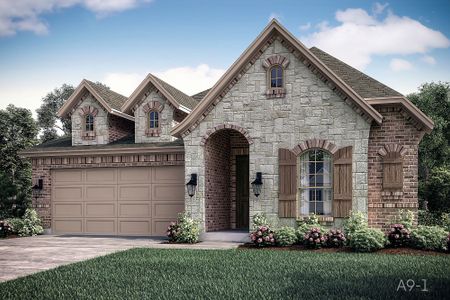 New construction Single-Family house 341 Aurora Hills Trl, Burleson, TX 76028 plan 010.024 - image