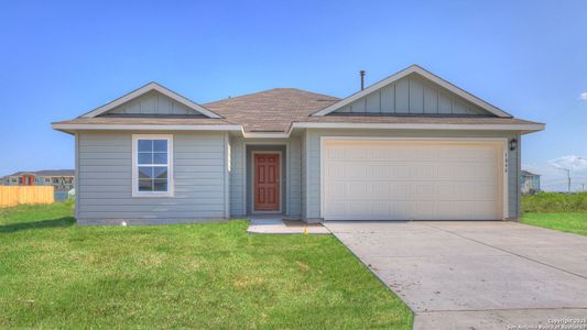 New construction Single-Family house 1046 Argonne Frst, Seguin, TX 78155 Zavalla - photo 0