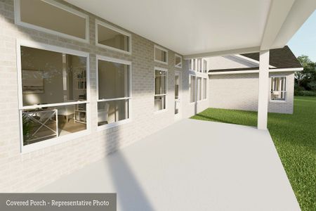 New construction Single-Family house 123 Plott Hound Dr, Montgomery, TX 77356 plan The Creighton - image