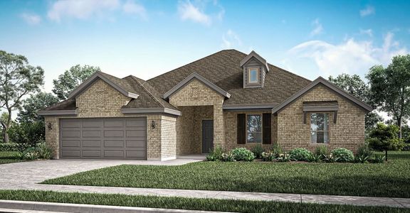 New construction Single-Family house 1176 Oak Spring Dr, Burleson, TX 76028 plan Cromwell II - image