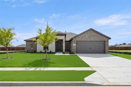 New construction Single-Family house 416 Falcon Way, Azle, TX 76020 Alderbury II- photo 0