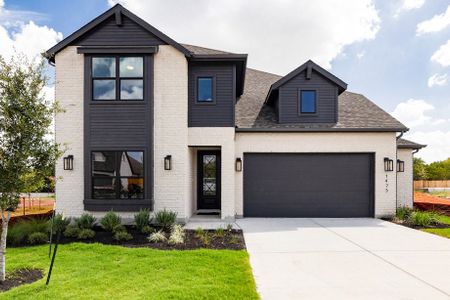 New construction Single-Family house 1475 Cypress Paul St, Georgetown, TX 78628 plan Rodin - image