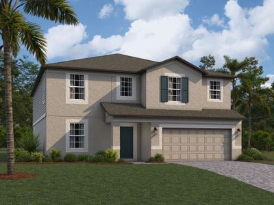 New construction Single-Family house 4369 Lake Fox Dr, Lakeland, FL 33810 plan Malibu - image
