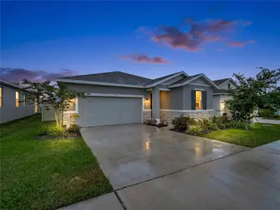 New construction Single-Family house 858 Ballantyne Dr, Lake Wales, FL 33898 plan Olive - image