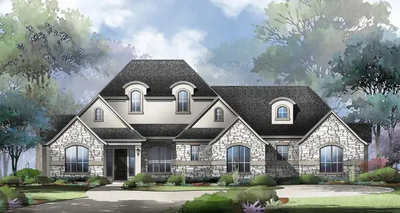 New construction Single-Family house 22413 Gennessee Vw, San Antonio, TX 78266 plan Chase - image