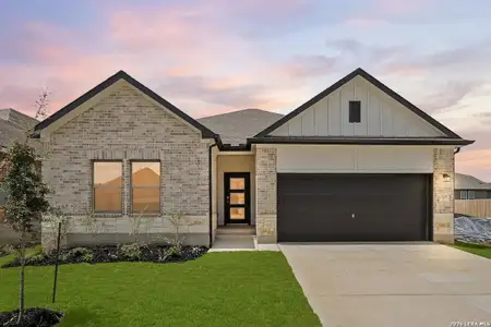 New construction Single-Family house 15565 Doublecreek Dr, San Antonio, TX 78253 plan Starr - image