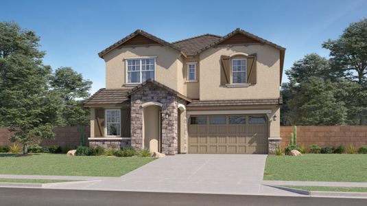 New construction Single-Family house 3351 S Channing Cir, Mesa, AZ 85212 Cottonwood Plan 3524- photo 0 0