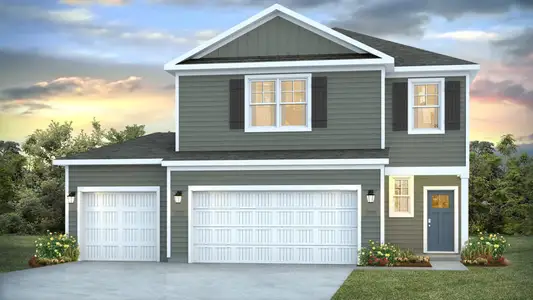 New construction Single-Family house 5361 Areca Rd, Castle Hayne, NC 28429 plan Manning - image