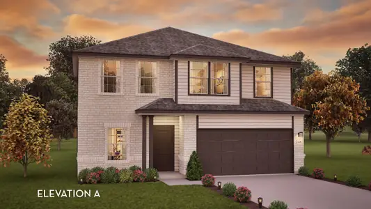 New construction Single-Family house Taylor, TX 76574 plan Rio Grande - image