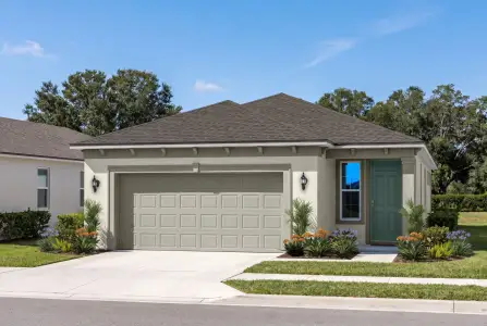 New construction Single-Family house 11 Blue Water Ct, Palm Coast, FL 32136 plan Hallmark - image