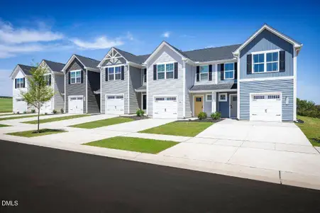 New construction Townhouse house 272 Chili Rose Trl, Youngsville, NC 27596 plan Poplar - image