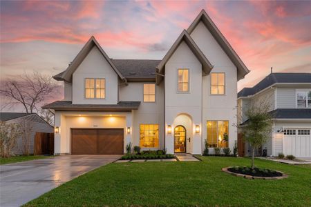 New construction Single-Family house 1719 Candlelight Ln, Houston, TX 77018 - image