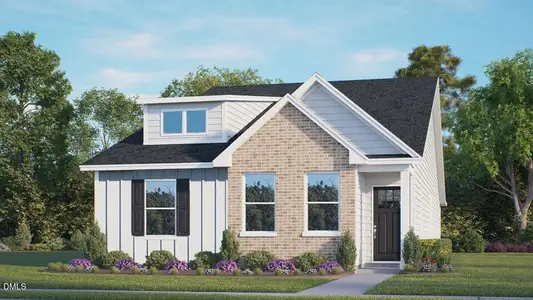 New construction Single-Family house 1416 Jasmine View Wy, Knightdale, NC 27545 plan HAYWOOD - image