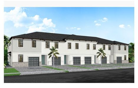 New construction Townhouse house 7598 Sw Linus Ln, Unit Latitude 11-02, Stuart, FL 34997 - image