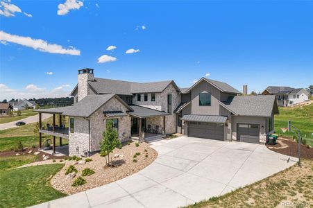 New construction Single-Family house 2442 Fox View Trail, Franktown, CO 80116 - photo 0