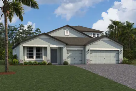 New construction Single-Family house 4380 Lake Fox Dr, Lakeland, FL 33810 plan Liberty Bonus - image