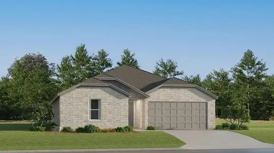 New construction Single-Family house 6104 Gunn Ridge Dr, College Station, TX 77845 plan Aaron - image