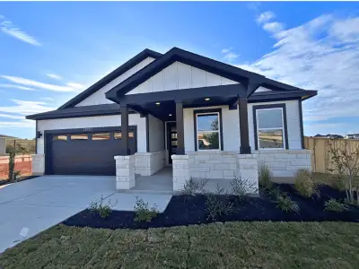 New construction Single-Family house 12100 Russo Dr, Austin, TX 78747 plan Geneva - image