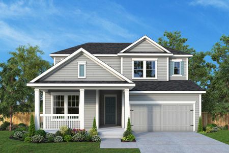 New construction Single-Family house 5778 Canopy Row St, Jacksonville, FL 32224 plan The Saw Mill - image