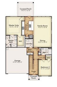 New construction Single-Family house 8573 Ari Ln, Unit 5, Chattanooga, TN 37421 plan Hampton - image 4