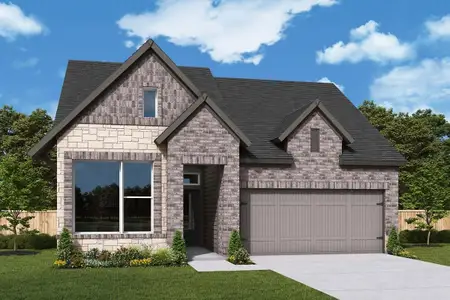New construction Single-Family house 18234 Upper Brook St, Conroe, TX 77302 plan The Manhattan - image