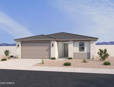 New construction Single-Family house 27064 N 162Nd Dr, Surprise, AZ 85387 plan Marigold - image