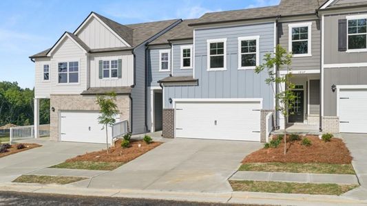 New construction Townhouse house 1833 Meadow Green Cir, Gainesville, GA 30501 plan Sawyer - image