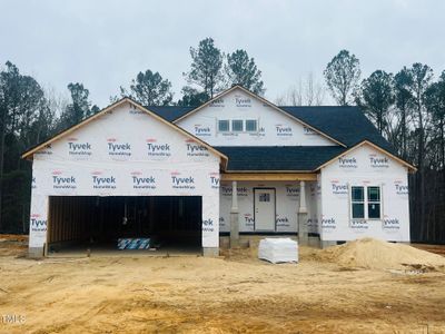 New construction Single-Family house 76 Seahawk Wy, Zebulon, NC 27597 Duke- photo 0