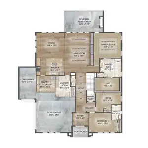 New construction Single-Family house 1016 Courtney Ln, Unit 26, Wesley Chapel, NC 28173 - image 3