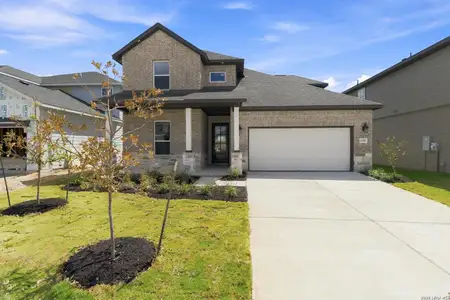 New construction Single-Family house 2709 Sierra Chicas Ln, Seguin, TX 78155 plan Laurent - image