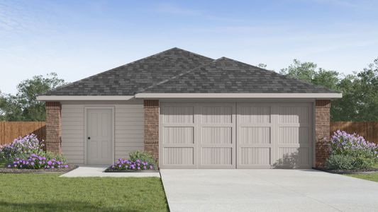 New construction Single-Family house 15154 Rose Willow Lk, Magnolia, TX 77354 Caprock- photo 0