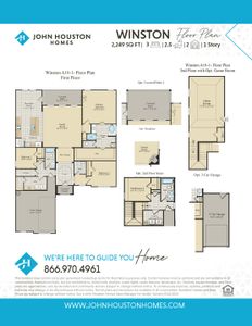 New construction Single-Family house 4602 Bel Air Dr, Midlothian, TX 76065 plan Winston - image