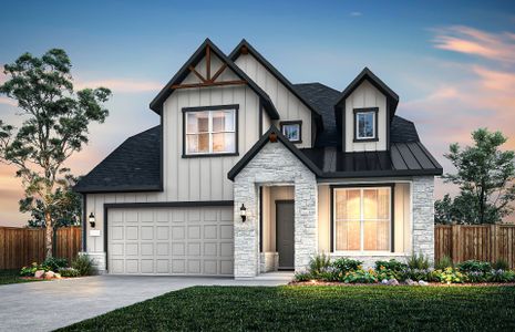 New construction Single-Family house 109 Morningdale Dr, Liberty Hill, TX 78642 plan Iredell - image