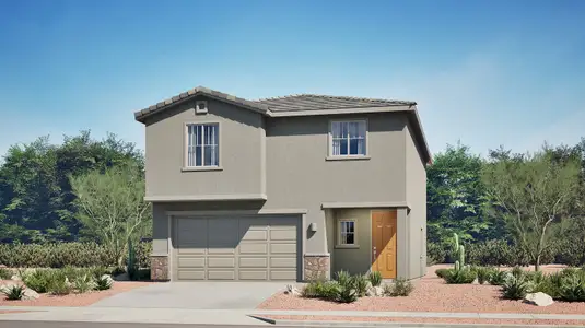 New construction Single-Family house 9667 W Gilded St, Marana, AZ 85658 plan Etta - image