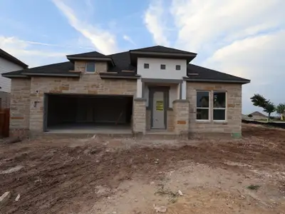 New construction Single-Family house 100 White Magnolia Cv, Georgetown, TX 78628 plan McKinney II - image