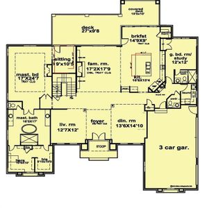 New construction Single-Family house 6711 Bishop Rd, Fairburn, GA 30213 plan Serene - image