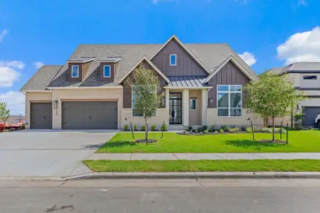 New construction Single-Family house 268 Jates Field Bnd, Liberty Hill, TX 78642 plan Treviso - image