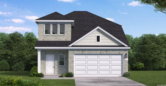 New construction Single-Family house 8441 Frostwood Hts, San Antonio, TX 78263 - image