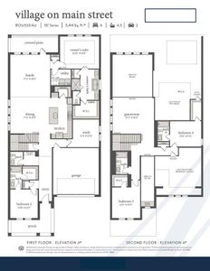 Designed for the family who loves to entertain, our Rousseau plan offers a fantastic open concept floor plan with plenty of space for family and friends!