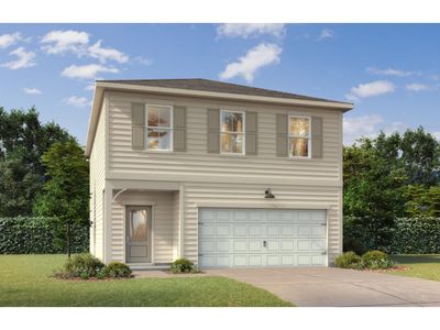 New construction Single-Family house 100 Watermist Dr, Canton, GA 30114 plan The Burton A - image