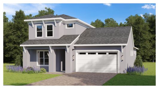 New construction Single-Family house 55 Greenhaven Pl, Ormond Beach, FL 32174 plan Lantana - image