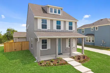 New construction Single-Family house 106 Pebblestream Pass, Taylor, TX 76574 plan Chippewah - image