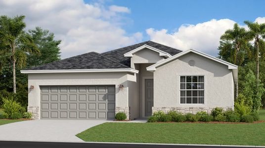 New construction Single-Family house 20405 Copperhead Dr, Lehigh Acres, FL 33936 plan Trevi - image