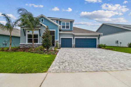 New construction Single-Family house 31363 Westbury Estates Ave, Wesley Chapel, FL 33545 plan The Sagan - image