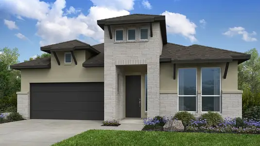 New construction Single-Family house 9208 Hamadryas Dr, Austin, TX 78744 plan Burnet - image