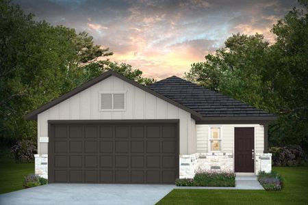 New construction Single-Family house 6810 Bens Lndg, Cove, TX 77523 plan Taft - image