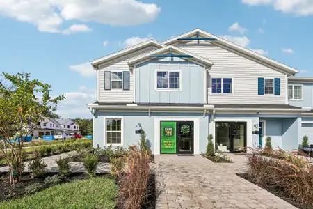 New construction Townhouse house 6120 Fellow Wagon Wy, Orlando, FL 32822 plan Granada - image