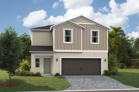 New construction Single-Family house 853 Sand Sea Pl, Haines City, FL 33844 plan Azure - image
