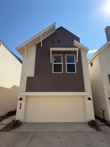 New construction Single-Family house 879 Rachel St Rachel St, Unit E, Houston, TX 77091 - image